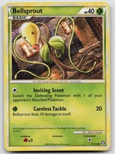 1999 bellsprout pokemon card value Jungle 49 1st Edition PSA 10 Graded the Defending Pokemon is now Poisoned Bellsprout 1995 Pokemon Trading Card.