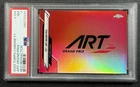 ART GRAND PRIX F2 PSA 7 2020 TOPPS CHROME FORMULA 1 #124 TRUE RED REFRACTOR 4/5