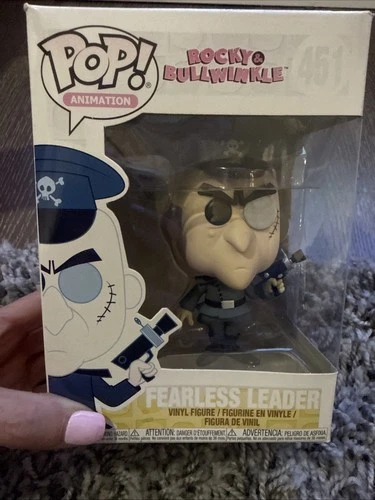 Pop! Animation Rocky & Bullwinkle Fearless Leader #451 Figure Funko