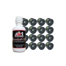 Game Room Guys Foosball Oil and 16 Shelti Rod Bumpers