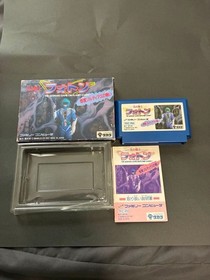 Famicom software set of 4 Warrior of Light Photon Goonies 2 Dream Warrior Valis