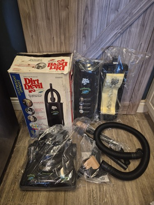 #ad RARE Vintage DirtDevil Featherlite 085540 by Royal Bagged Upright Vacuum Cleaner C $329.99