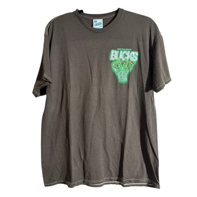 Milwaukee Bucks '47 Vintage Tubular Dagger Men's L Brown Graphic T-Shirt
