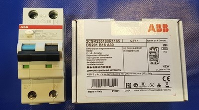 ABB DS201 B16 DS301C B C F202A F204A 25-40-63A 30mA 0,03A LS FI-Schutzschalter