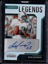 Dan Marino 2021 Panini Prizm #FLS-DM Franchise Legends Auto Silver /99