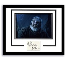 KRISTIAN NAIRN SIGNED AUTOGRAP FRAMED 11x14 PHOTO DISPLAY ACOA GAME OF THRONES 
