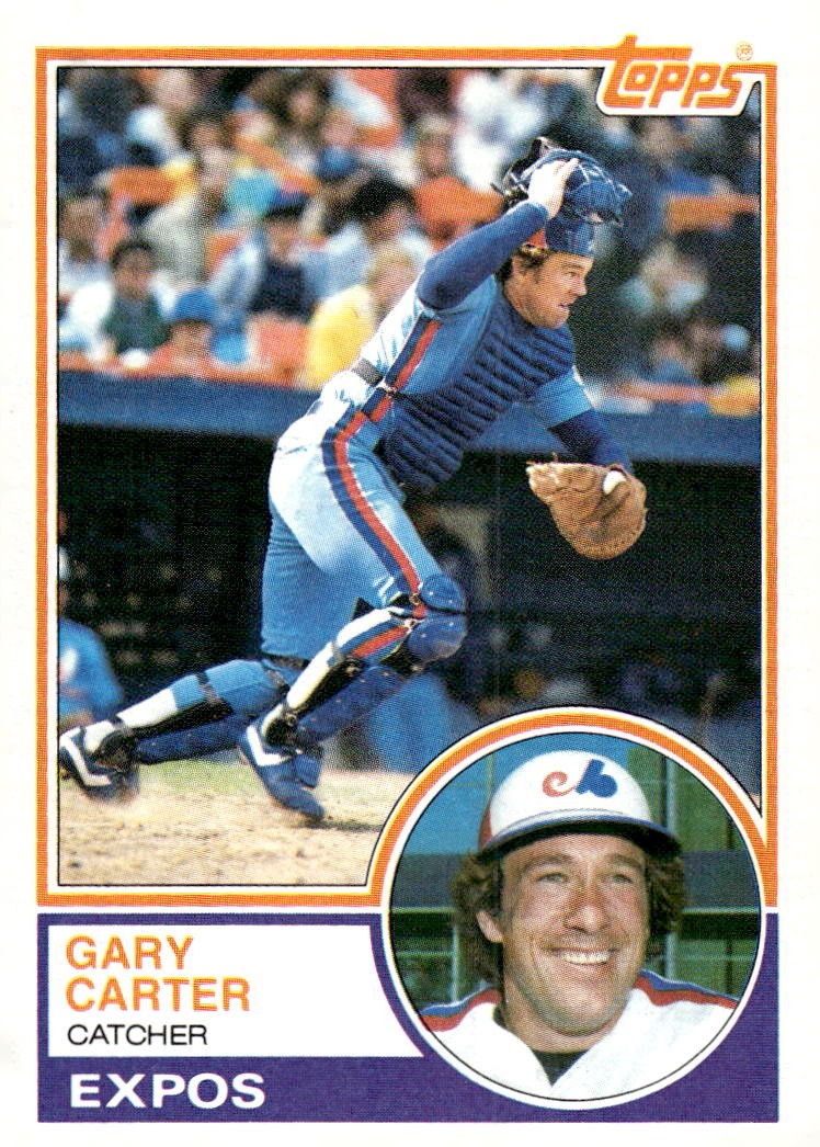 1983 Topps #370 Gary Carter