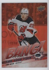 2024-25 Upper Deck Series 2 Bang For Your Puck Red 12/99 Timo Meier #BP-19 00tt