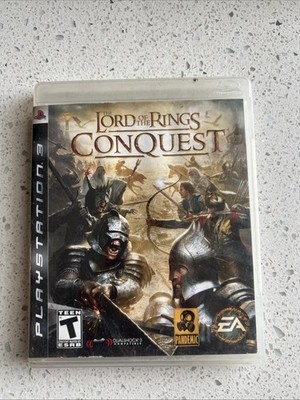 Lord of the Rings Conquest Playstation 3 PS3 CIB Complete Tested & Working LN