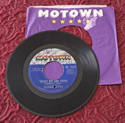 Diana Ross - Reach Out And Touch (Somebody's Hand) / Dark Side.... - 45rpm vinyl