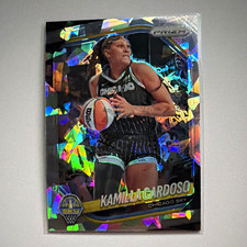 Panini 2025 Prizm WNBA Kamilla Cardoso Chicago Sky Ice Prizm #89