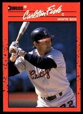 Carlton Fisk 1990 Donruss #58 White Sox MLB READ FREE SHIPPING AutographDen