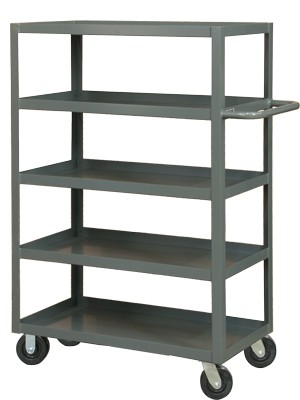 Durham RSC-2448-5-3K-95, 5 Shelf Stock Cart, 3000 lb Capacity, 48''x24''x56''