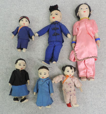 Vintage Oriental Cloth Doll Collection  -  Thames Hospice