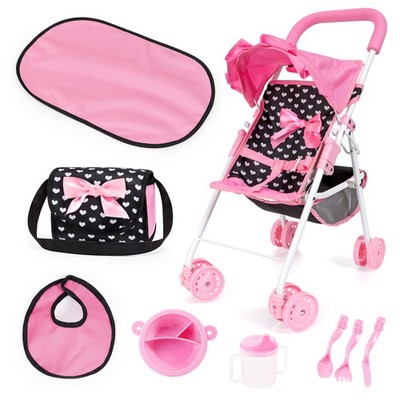 Buggy Doll Stroller Set W/ Matching Shoulder Bag