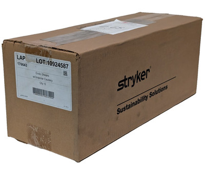 Case of 6: Stryker LAP laparoscopic Endo Shears with Unipolar Cautery, 176643
