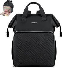 Knitting Bag Backpack,Yarn Storage Organizer Large Crochet Bag Tote Christmas Gi