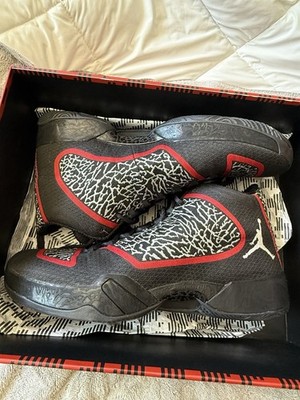 Jordan XX9 Basketball Shoes Elephant Bred Black/White/Gym Red