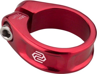 Promax FC-1 31.8mm Aluminum Bolt-On Seatpost Clamp - Lightweight, CNC Machined,