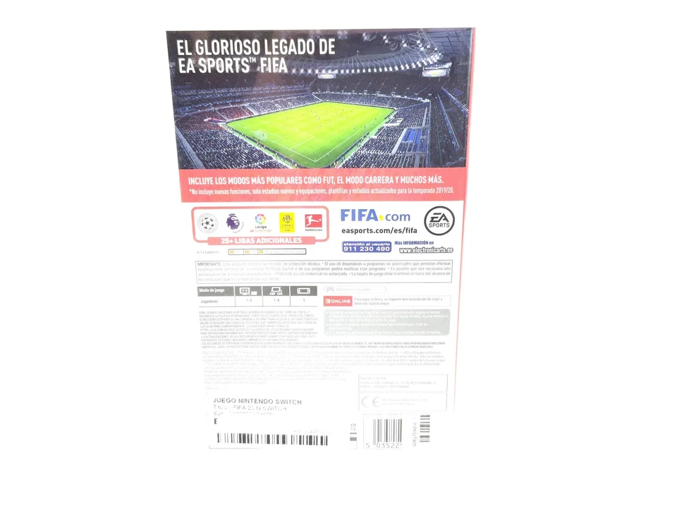 FIFA 20 EA Sports Legacy Edition Eden Hazard Juego para Nintendo Switch España, foto 2 de 4