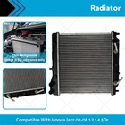Aluminum Radiator Small Type Suitable For Honda Jazz 2002-2008 1.2i 1.4i 5Dr