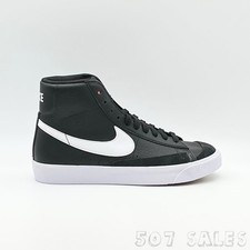 Nike Blazer Mid '77 GS Black / White / Team Orange DA4086-002 - Size 5.5 Y