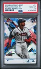 141404005 Ronald Acuna Jr 2018 Bowman's Best #51 Atomic Refractor RC PSA 10