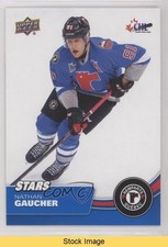 2021-22 Upper Deck CHL Stars Blue Nathan Gaucher #350 READ kr0