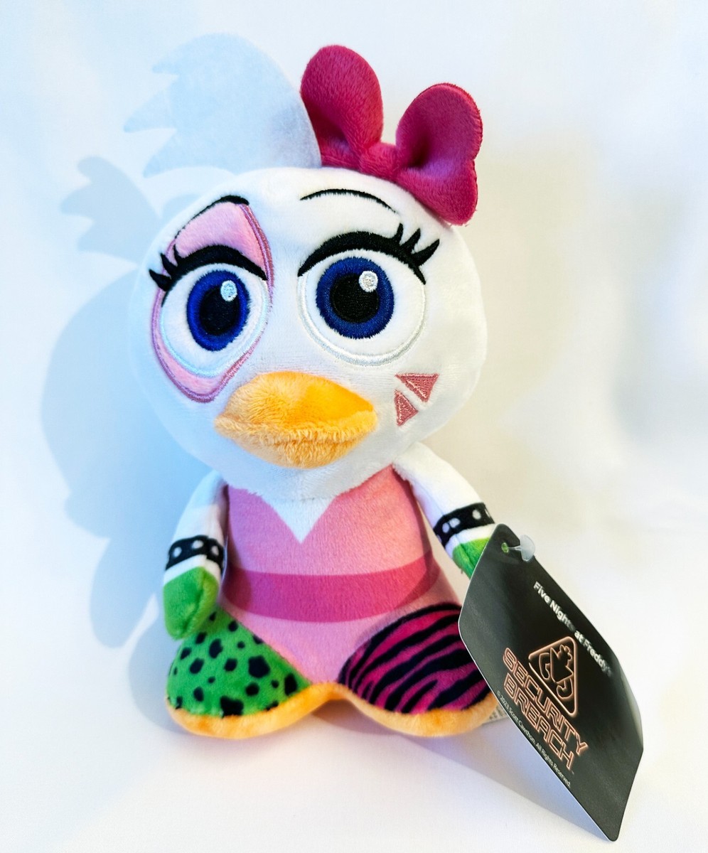 Five Nights at Freddy's FNAF Glamrock Chica Girl Duck Plush Security Breach  8''