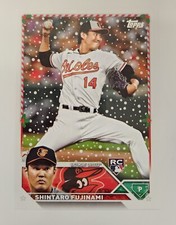 2023 Topps Holiday  #H41 Shintaro Fujinami Baltimore Orioles RC
