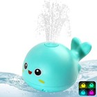 Whale Shaped Baby Bath Toy with Water Spray and Light - Ideal for Toddlers