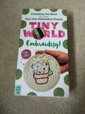 NIP Tiny world embroidery cactus kit