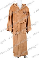 Star Wars Cosplay Jedi Knight Costume Bathrobes Dressing Brown Gown Comfortable