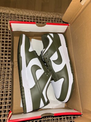 nike dunk low medium olive