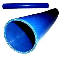 3.0" (76mm) x 2' (610mm) Silicone silicon hose coupler blue intake piping