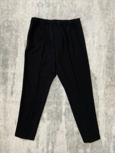 Marina Rinaldi Women’s High Waist Super Slim Black Trousers Size 12 - Picture 6 of 7