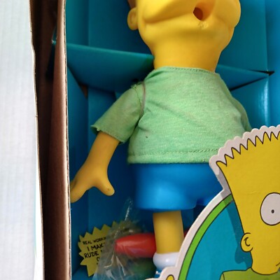 VINTAGE Bart Simpson Mattel THE SIMPSONS “REALLY RUDE BART” 12