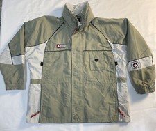 Women’s Suisse Sport Jacket Winter Ski Size Large 14-16 Olive/beige Color