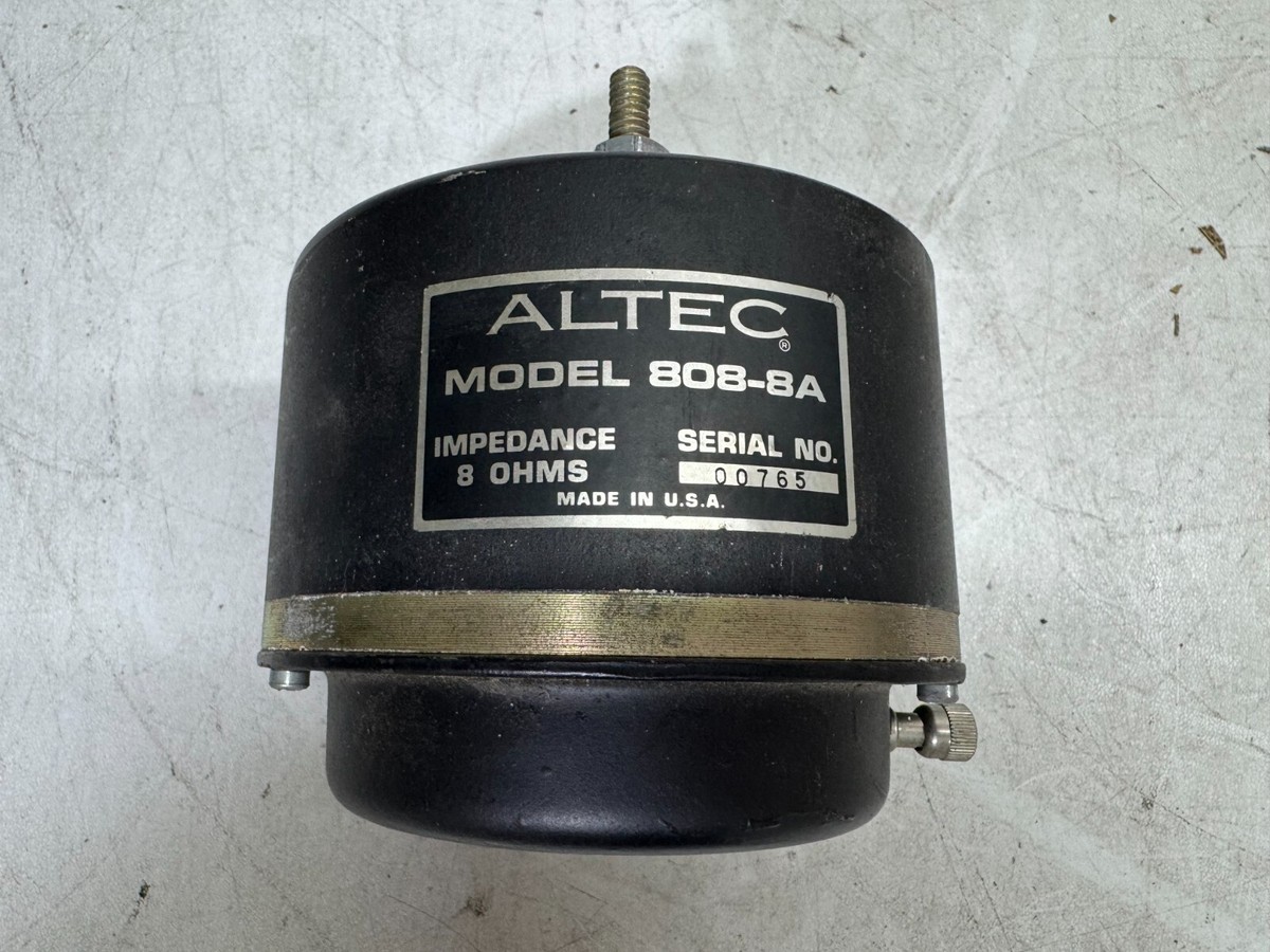 1 x Altec Lansing 808-8A Driver 8 Ohms | eBay