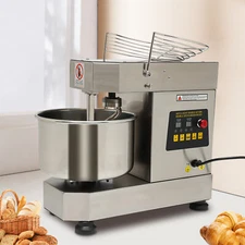 12Qt 2-Speed Commercial Food Mixer Electric Dough Mixer Pizza Bakery Mixer 750W