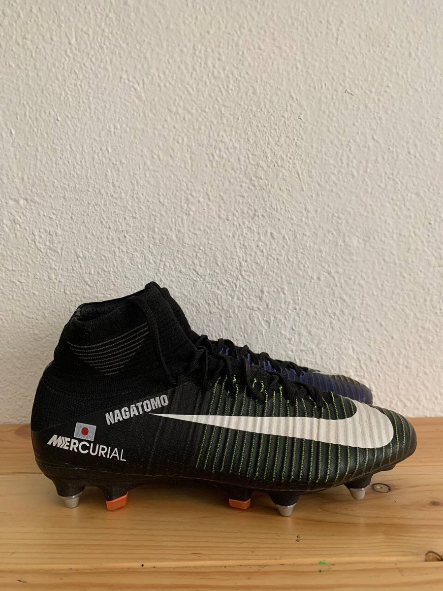 Nike Mercurial SG 【GAM】 Nike Mercurial Superfly SG Player Issue Nagatomo RARE ACC US 8.5