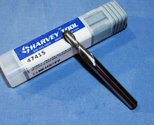 New Harvey Tool 0.250 Dia.x3/4 LOC Carbide End Mill Miniature End Mill  0.015"cr
