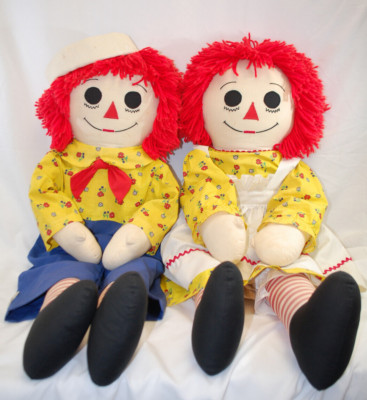 男の子向けプレゼント集結 Andy & Ann Raggedy Dolls eBay | L2820 Vintage Tall Foot 3 Large その他