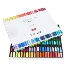Sennelier Soft Pastel Set - Half Length - 120 Assorted - Paris Collection
