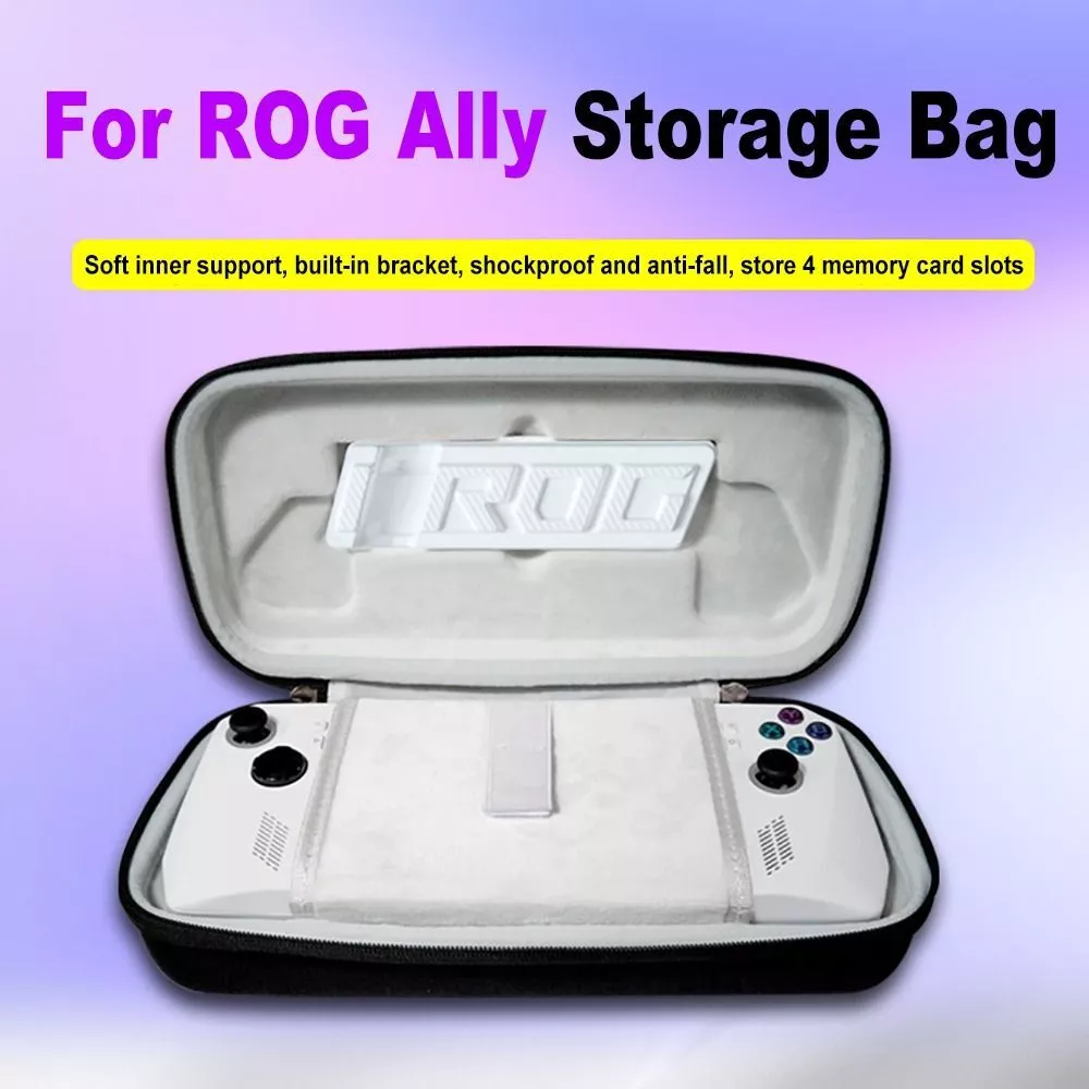 For Rog Ally Carrying Case, Hard Professional Waterproof, For Rog Ally  Accessories, Asus For Rog Ally Bag, For Rog Ally Case With Stand, For Rog  Ally Carrying Case For Rog Ally, Controllers