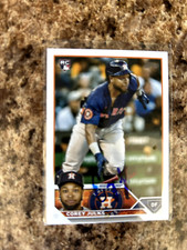 Corey Julks Signed 2023 Topps Update Houston Astros Auto # US228
