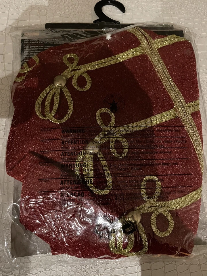 Chaqueta Militar Roja Michael Jackson Estrella del Pop Halloween Talla Lg. Disfraz Adulto Nuevo Foto 3 de 3