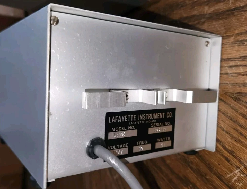 Vintage Lafayette Instrument Co. Lab Data Recorder 58004 & Auxiliary Relay 58013 - Image 4 of 4