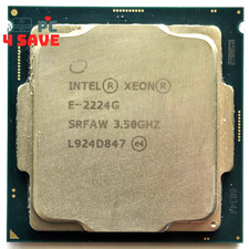 Intel Xeon E-2224G 3.50GHz 4-Core 8MB LGA1151 Server CPU Processor SRFAW 71W