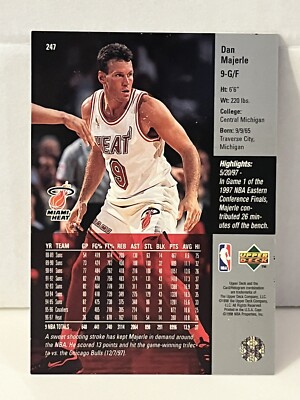1997-98 Upper Deck Dan Majerle 